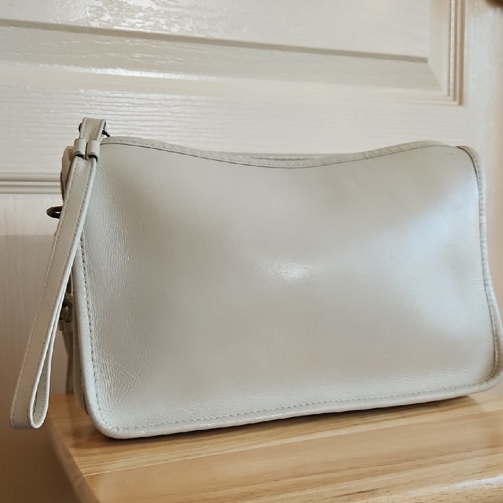 Vintage Coach Bonnie Cashin Shoulder/Wristlet Bag 1970s Zippered Convertible